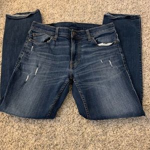 Hollister slim straight jeans size 33x32